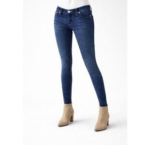 True Religion Stella Low Rise Skinny Blue Jeans Sz 26 NEW TAGS